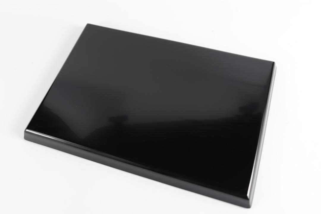 茶道具 輪島塗 古今菁峰 図替わり 盆 卓上膳 彫銘有