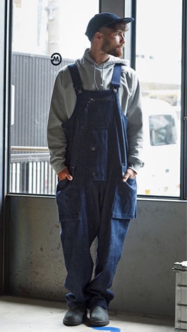 初期ナス紺 NAVAL DUNGAREE NIGEL CABOURN 50