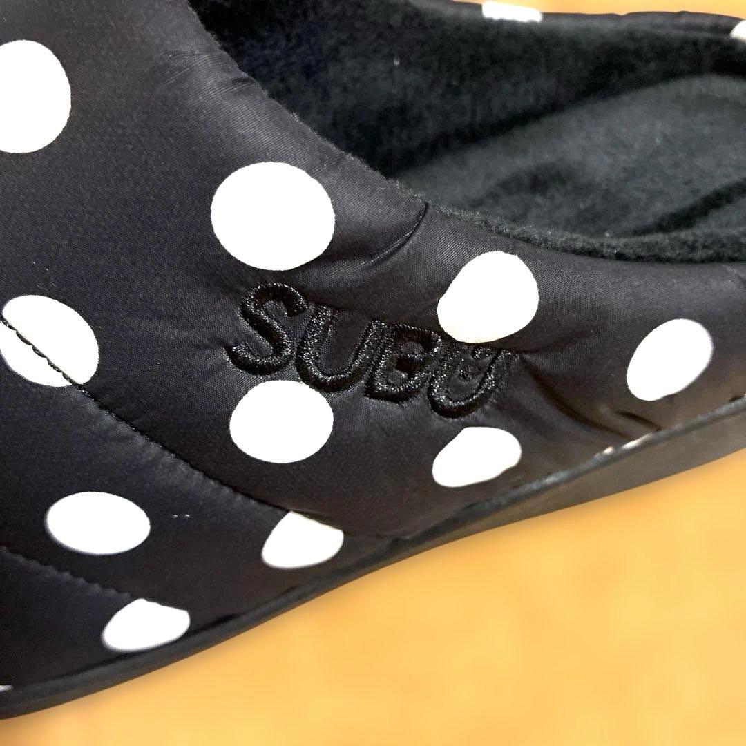 SUBU サンダル ドット 水玉 22.0〜23.5 収納袋付き　サイズ0