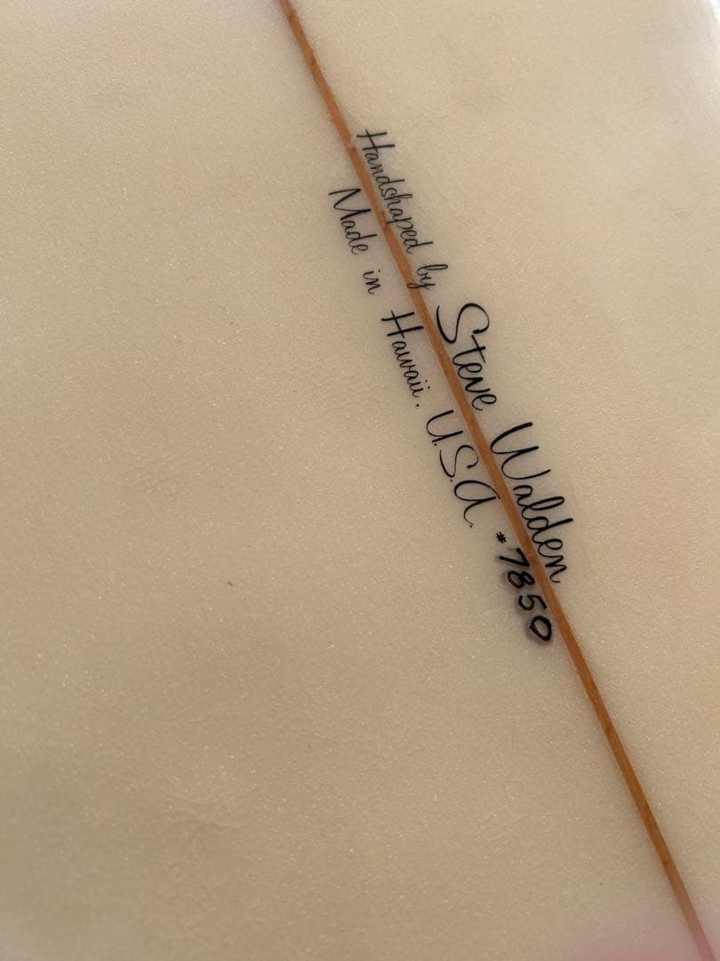 80'sヴィンテージ スティーブウォールデン ハワイ シングルフィン