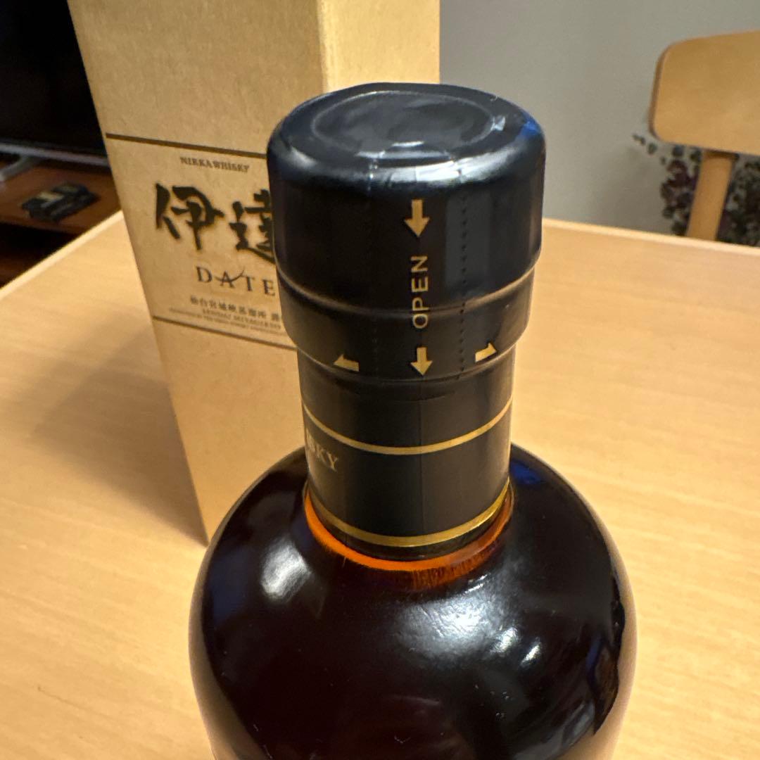 伊達　旧ラベル　ニッカウイスキー　未開封　箱付　仙台宮城峡蒸溜所