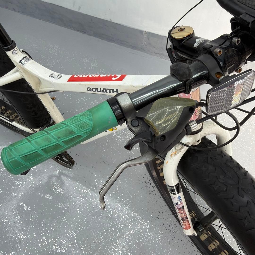 26インチ　ファットタイヤ自転車　引き取り限定