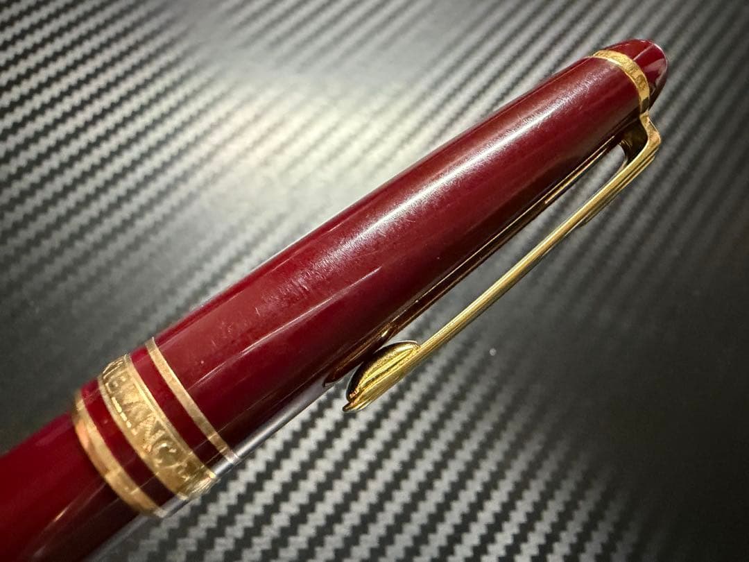 美品 モンブラン マイスターシュテュック 163 ローラーボール ボルドー