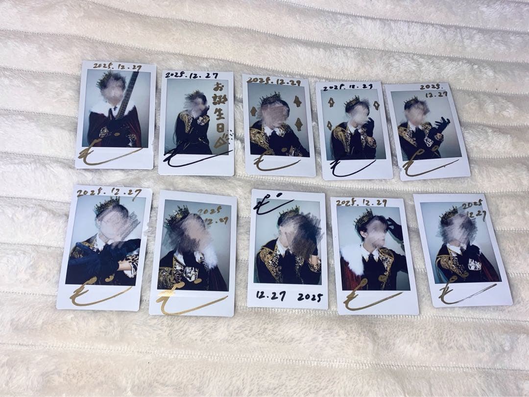 矢沢もとはる　2025生誕祭チェキ