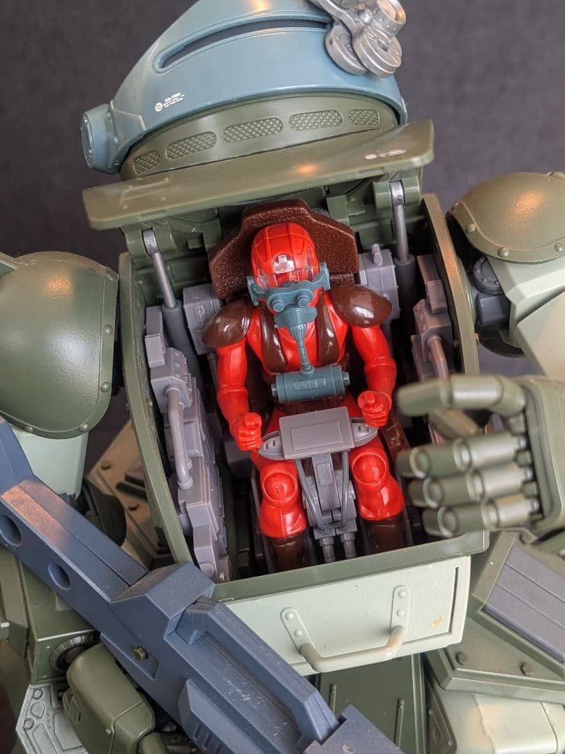 スコープドッグATM-09-ST　1／20スケール　プラモデル　未塗装完成品