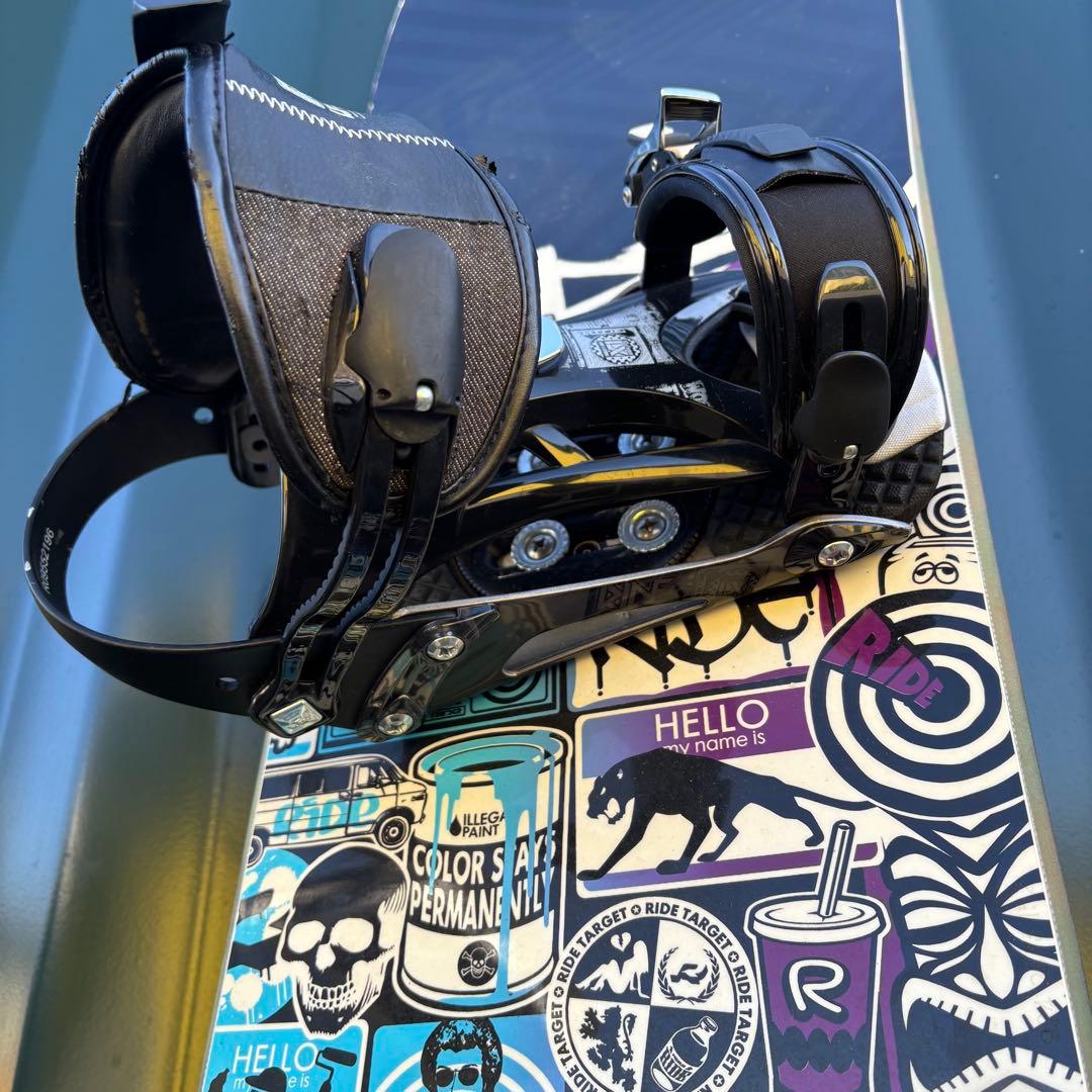 Ride Target スノーボード 約150cm ビンディング付き　LX