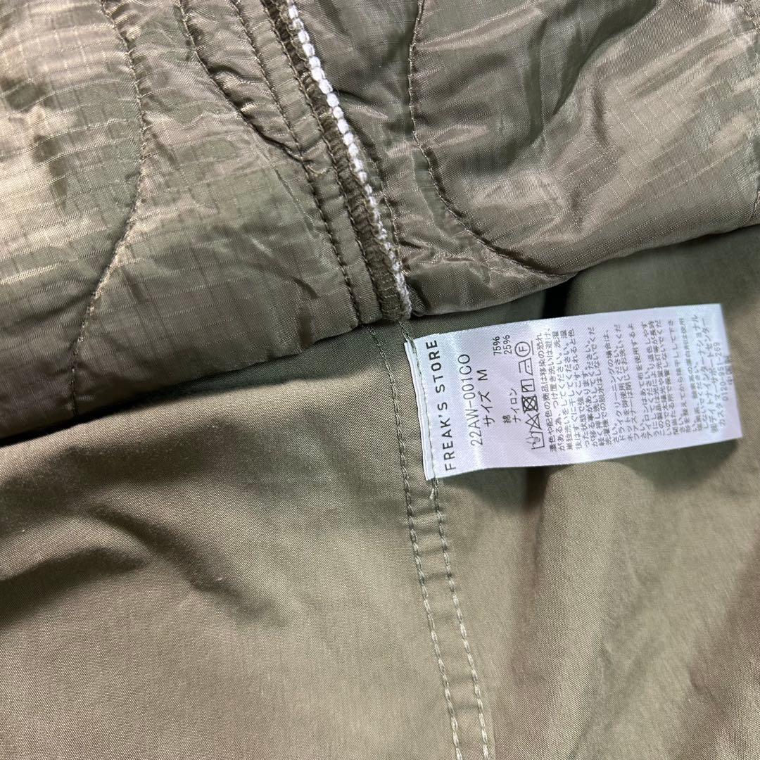 ま*ん様 美品⭐️FREAK'S STORE モッズコート カーキ ライナー付