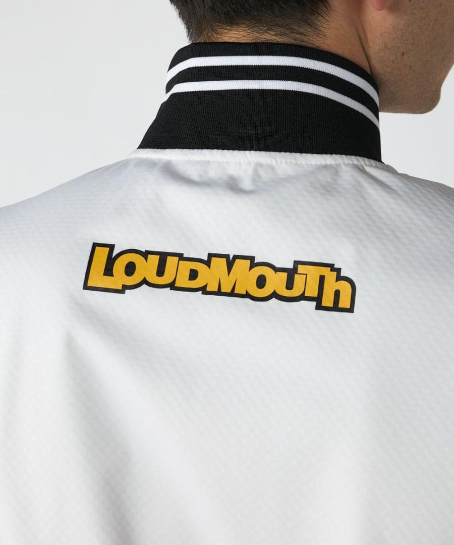 秋冬★ラウドマウスゴルフ★4WAYストレッチライトボンディングブルゾン★M/WT