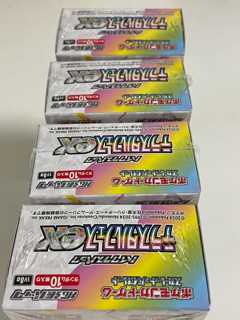 【明日発送】テラスタルフェスex　シュリンク付き 新品未開封品　4BOX