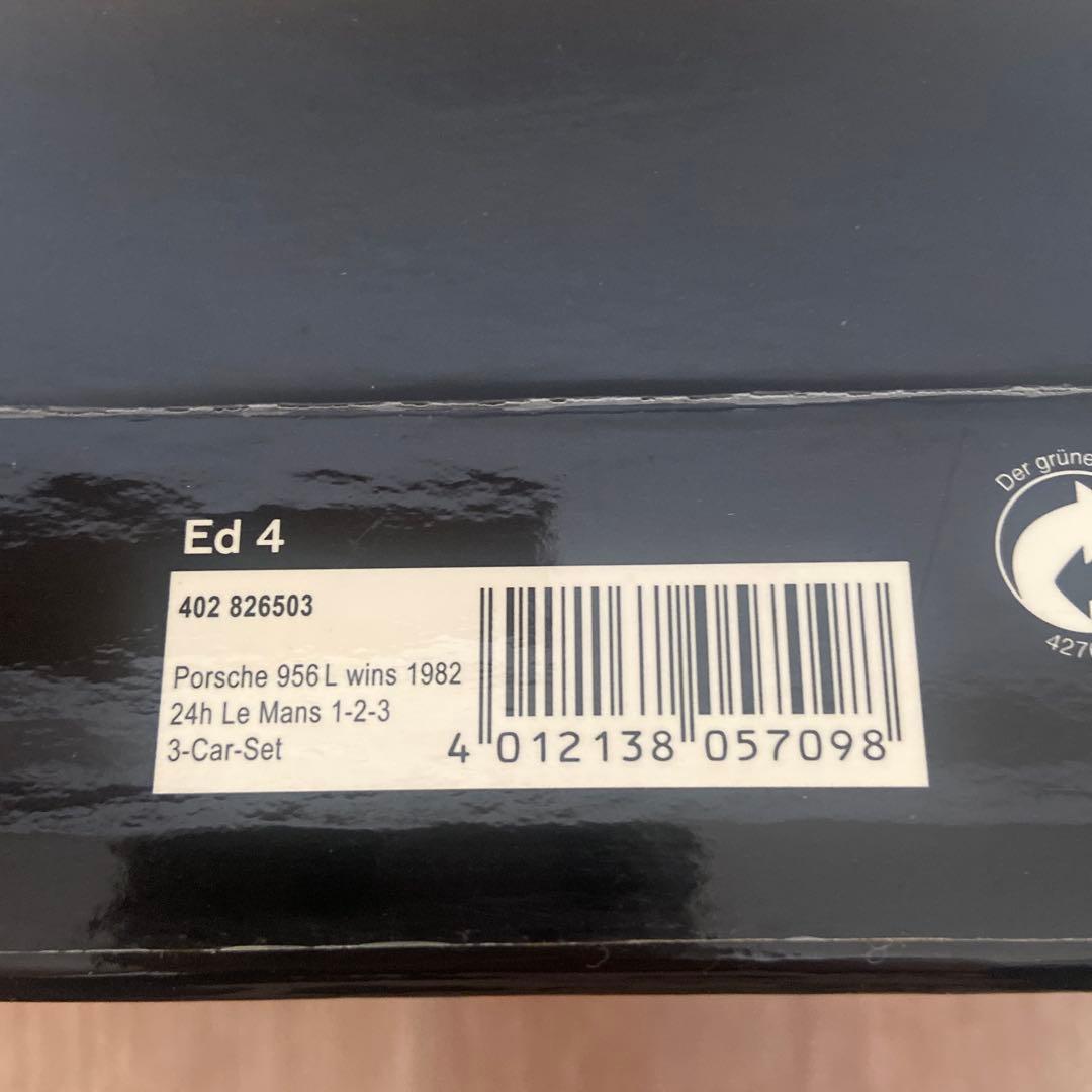 MINICHAMPS 1982 24H LE MANS 3台セット ポルシェ