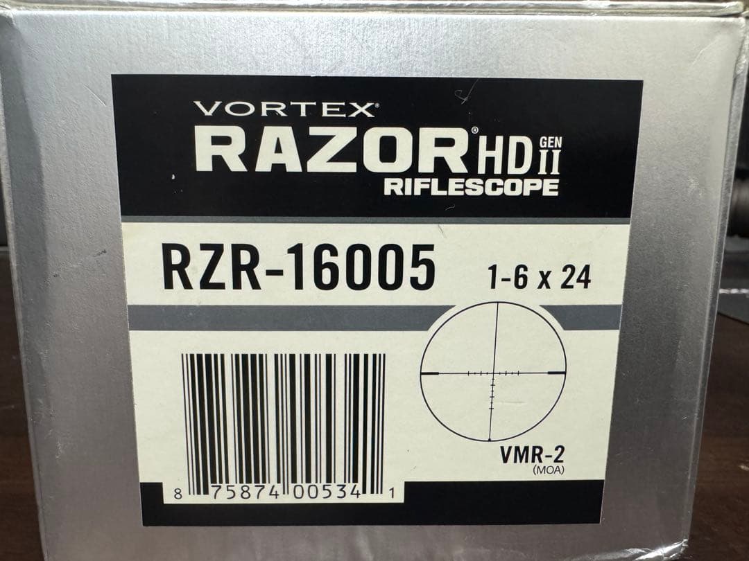 【実物】Vortex Razor HD Gen II 1-6x24 他セット