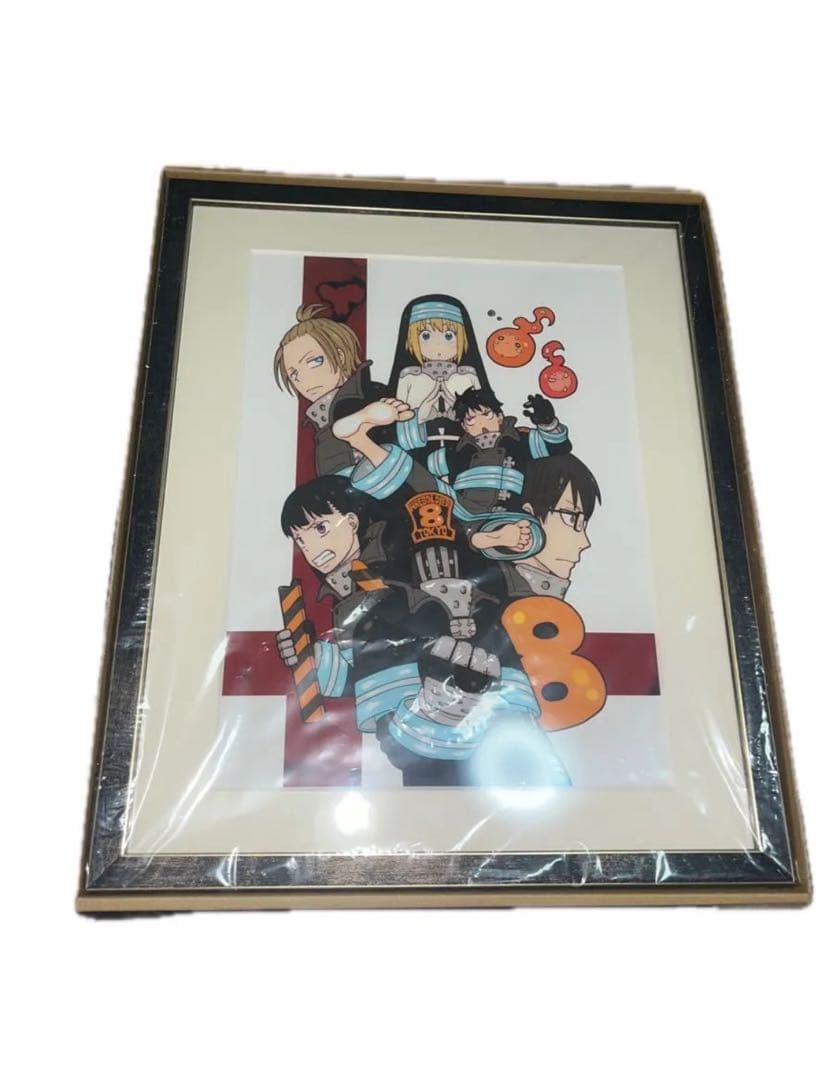 炎炎ノ消防隊 第8特殊消防隊 複製原画 大久保篤