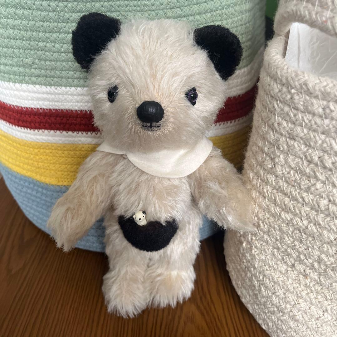 藤森ちかこ　作家　ぬいぐるみ　クマ　美品