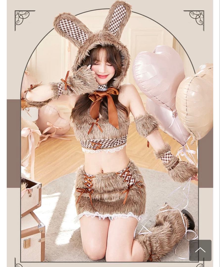 Malymoon テディバニーbrown