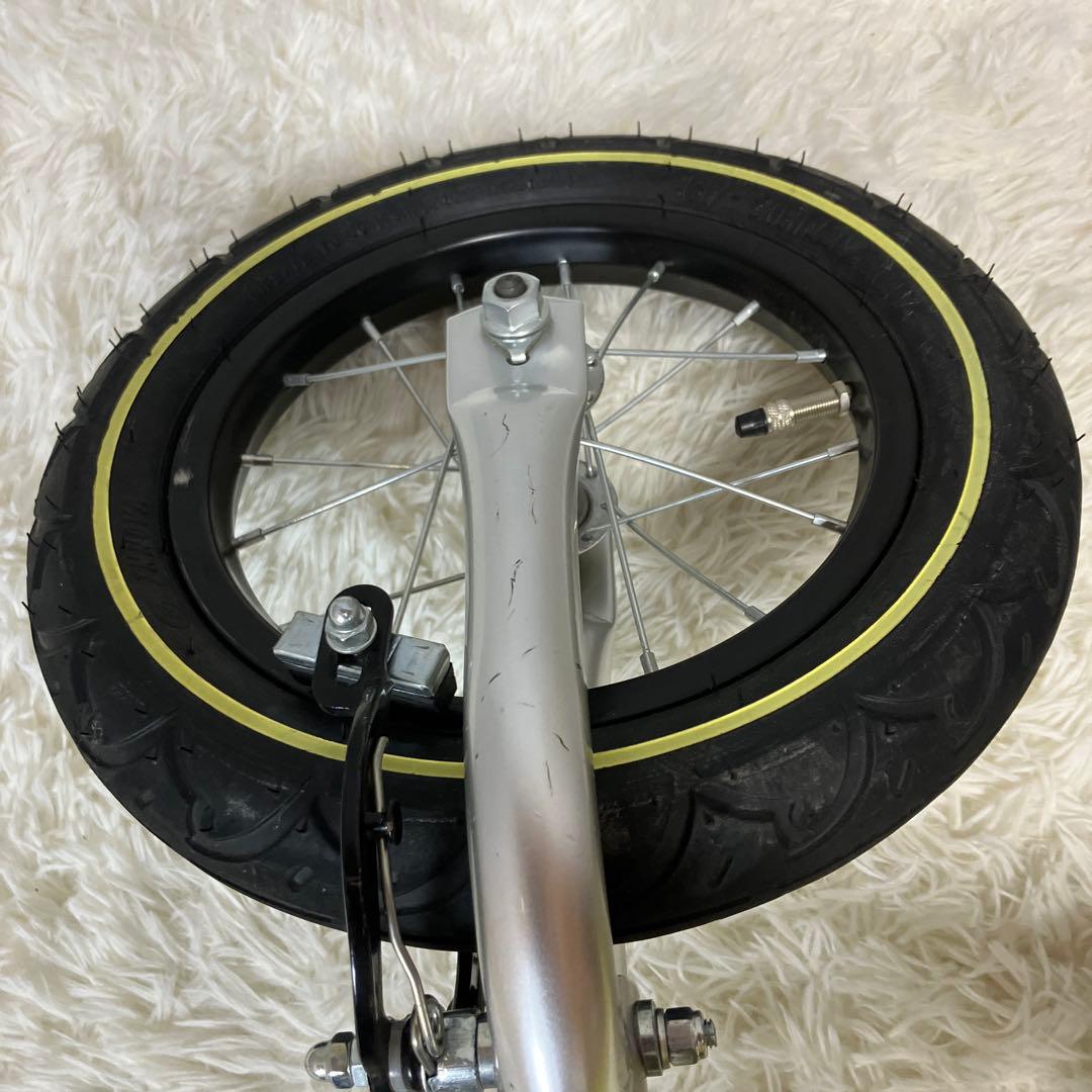 【極美品】へんしんバイク 12インチ イエロー　黄色