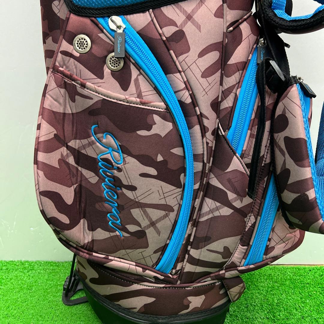 リビエラ　RIVIERA ゴルフバック 9インチ 男性用　大人気 スタンド式