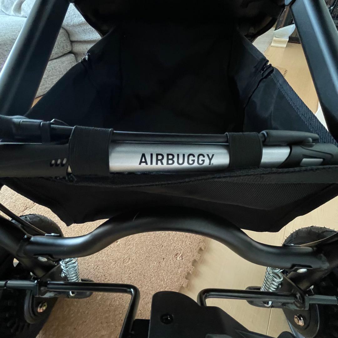 【美品】エアバギー ドーム3レギュラーアースブラック コーナークッション付き