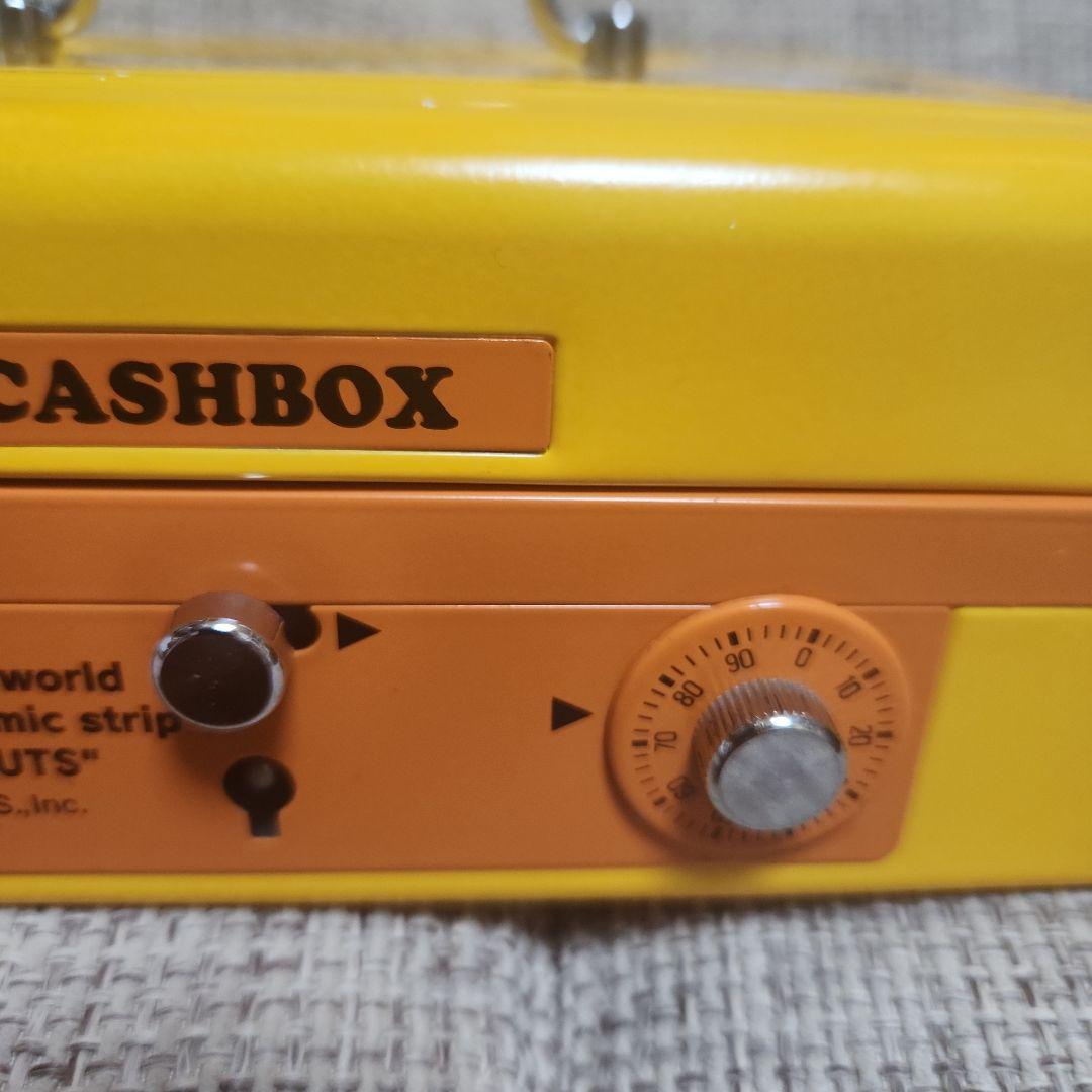 SNOOPY スヌーピー 手提げ金庫 キャッシュボックス レトロ 激レア