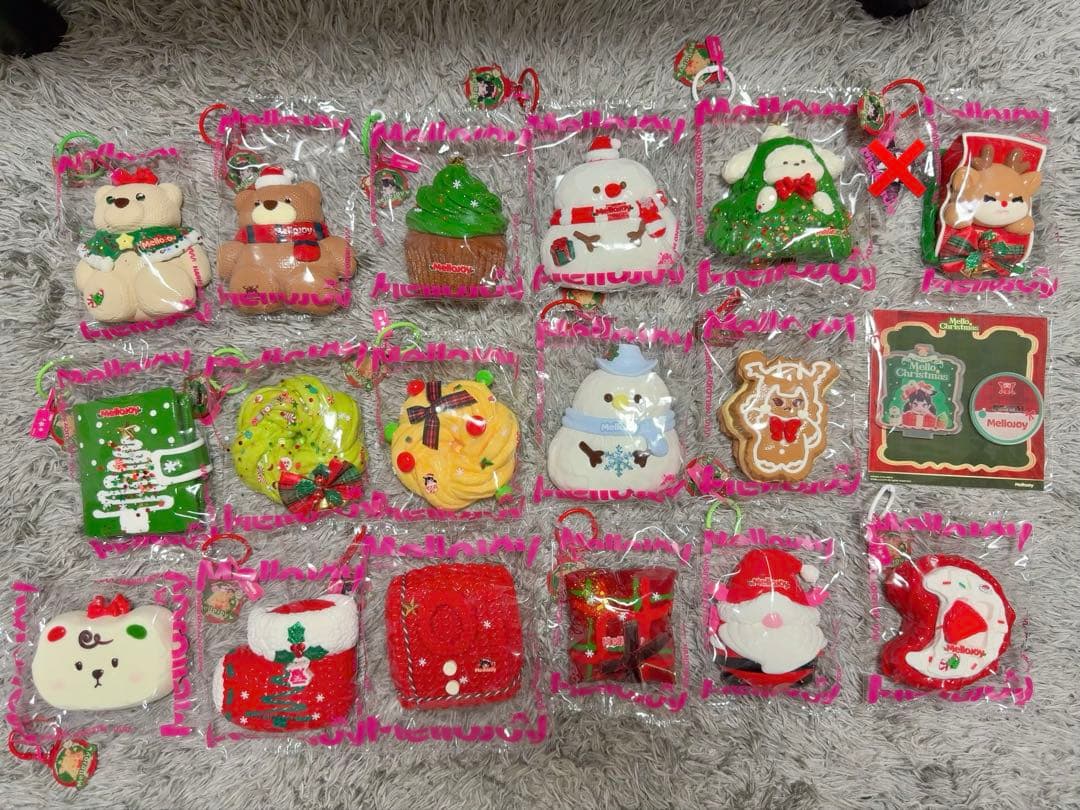 【日曜23:59まで】Mellojoyクリスマス ほぼフルコンプセットまとめ売り