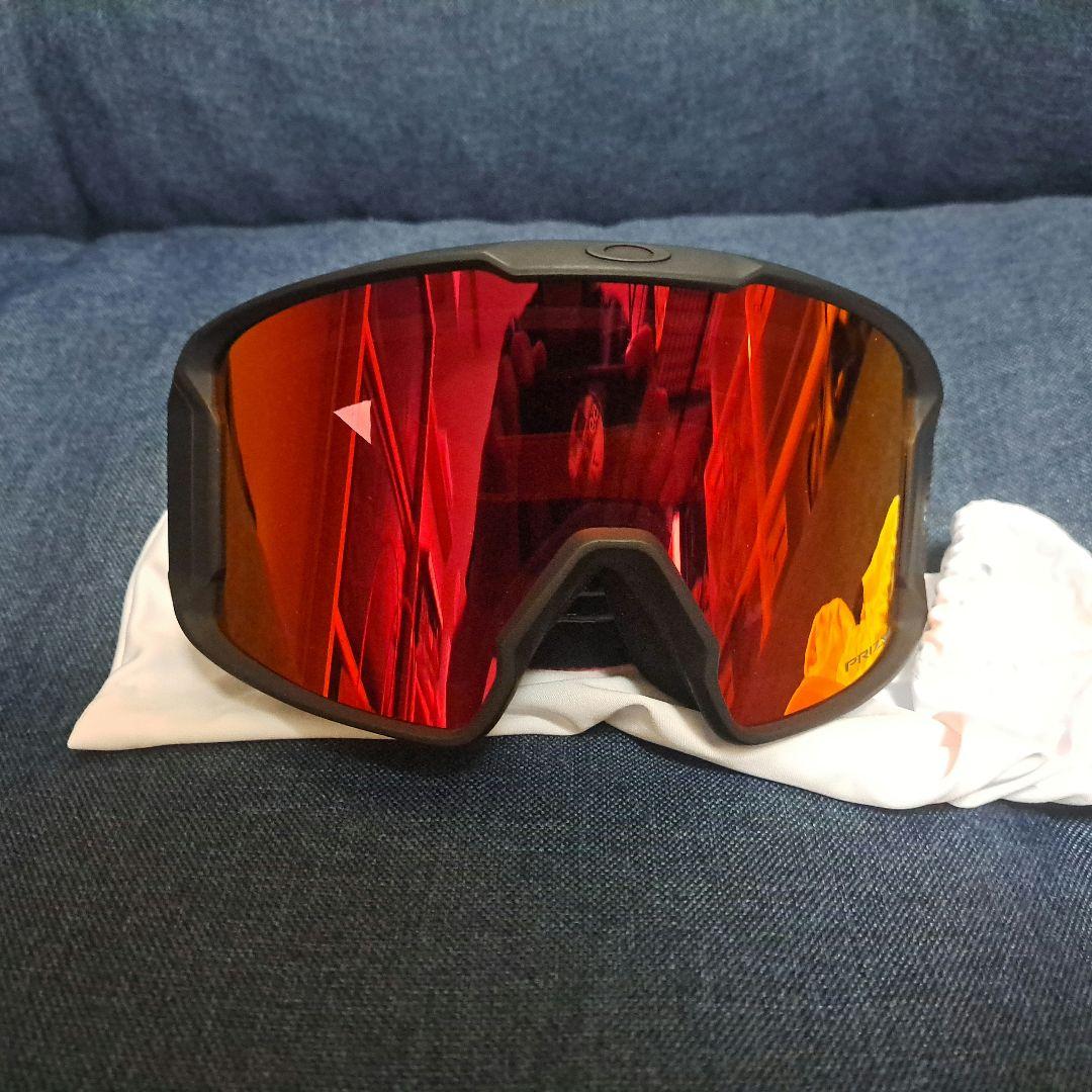 Oakley ゴーグル 赤レンズ 黒フレーム