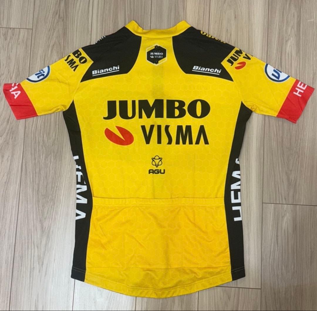 Jumbo visma ユンボヴィスマ　半袖ジャージ