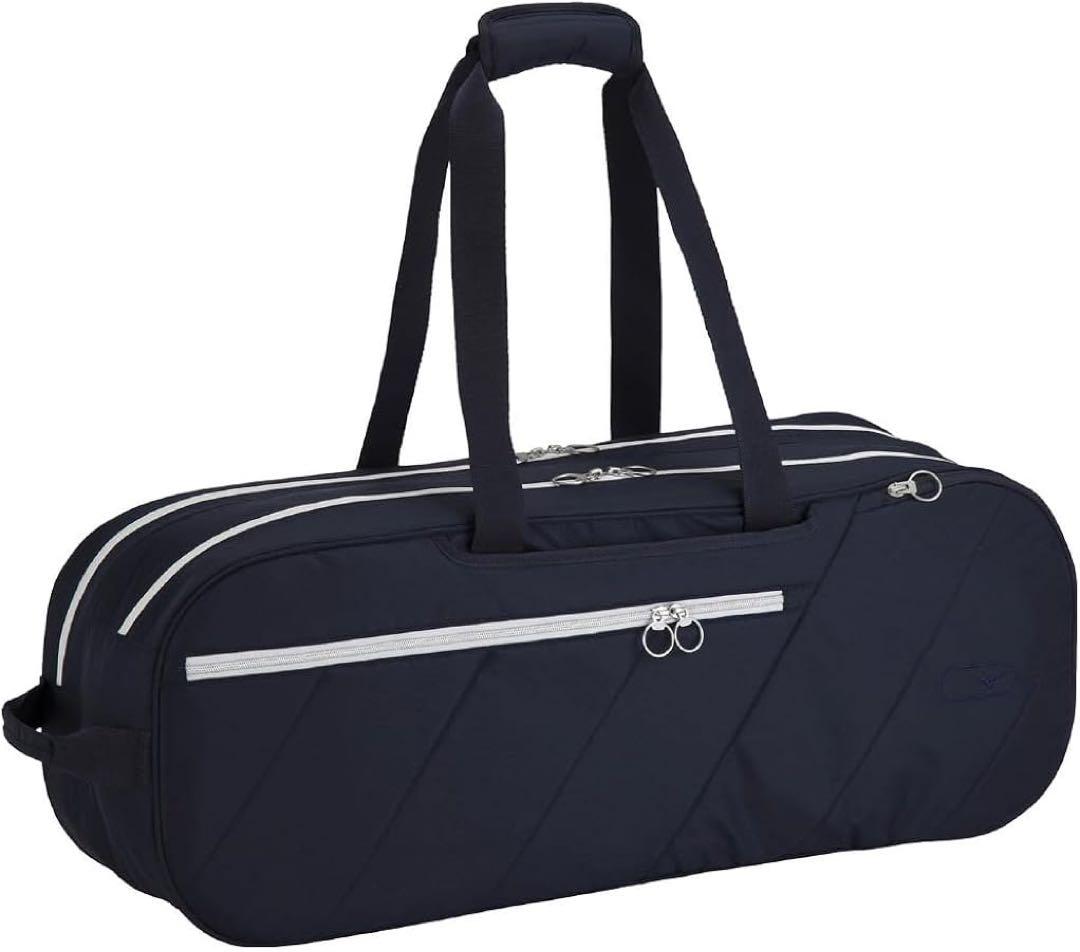 ミズノ 2wayトーナメントバッグ テニス バドミントン ネイビー