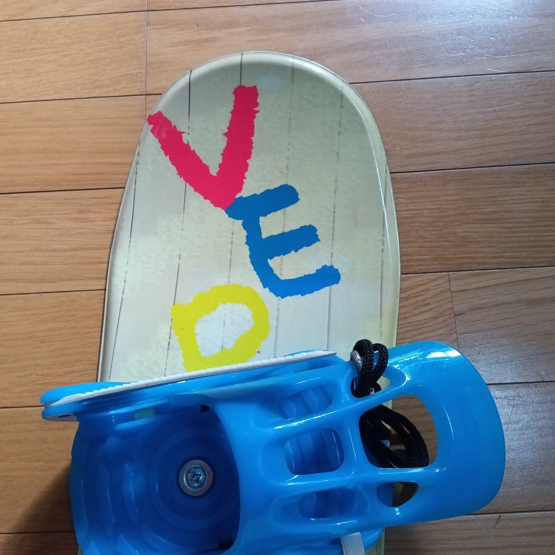 カラフル花柄スノーボードキッズ　90センチ