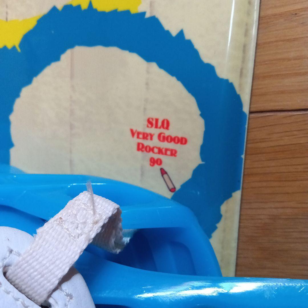 カラフル花柄スノーボードキッズ　90センチ