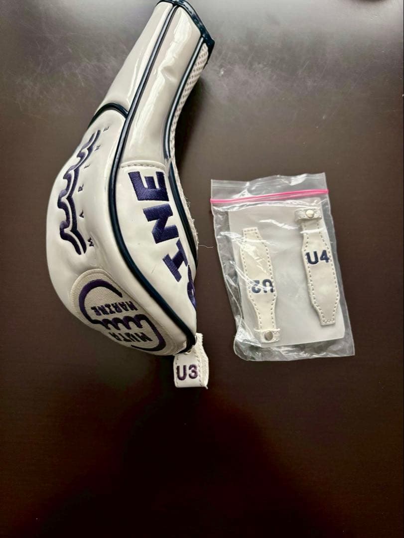 213vege MARINE ゴルフバッグ 青 ヘッドカバー付き