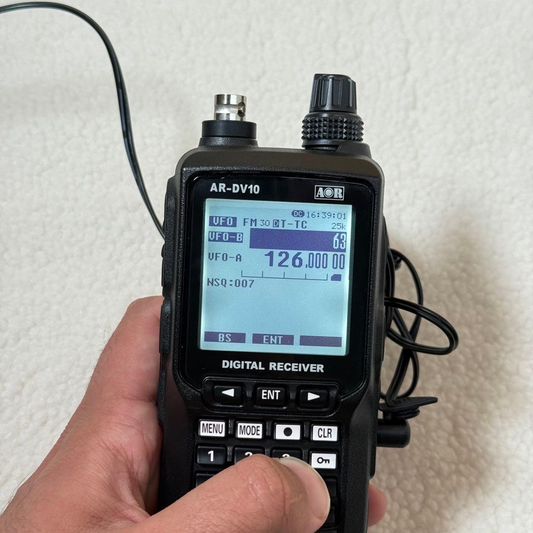AOR AR-DV10 デジタル受信機　デジタレシーバー