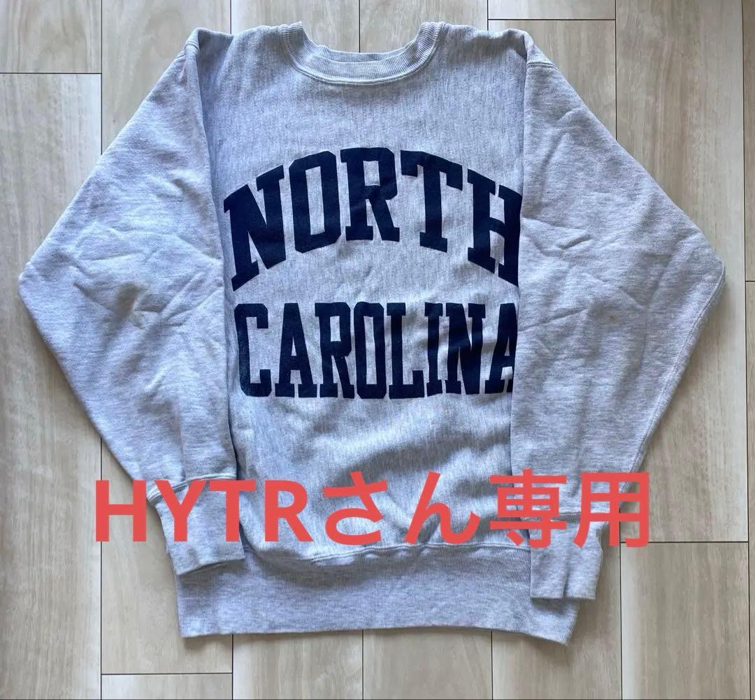 90s チャンピオンリバースウィーブ ノースカロライナ USA製 XL デカロゴ