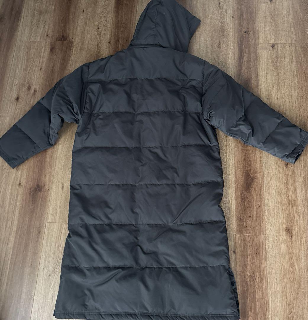 ミズノ　MIZUNO ロングベンチコートL チャコールグレー　ダウンコート