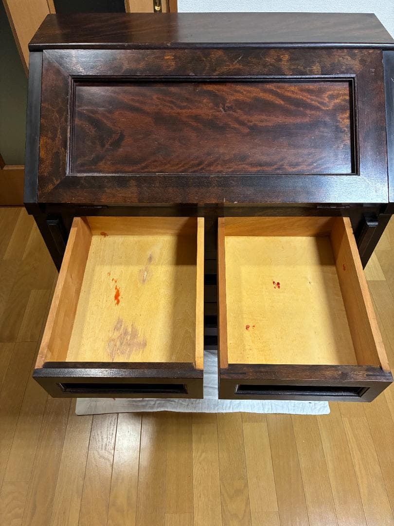 030 松本民芸家具 高山式ライティングビューロー