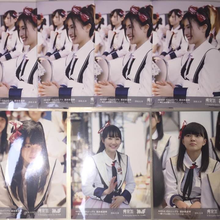 NGT48 神の手アプリ 場空缶 総選挙2016 特典 生写真