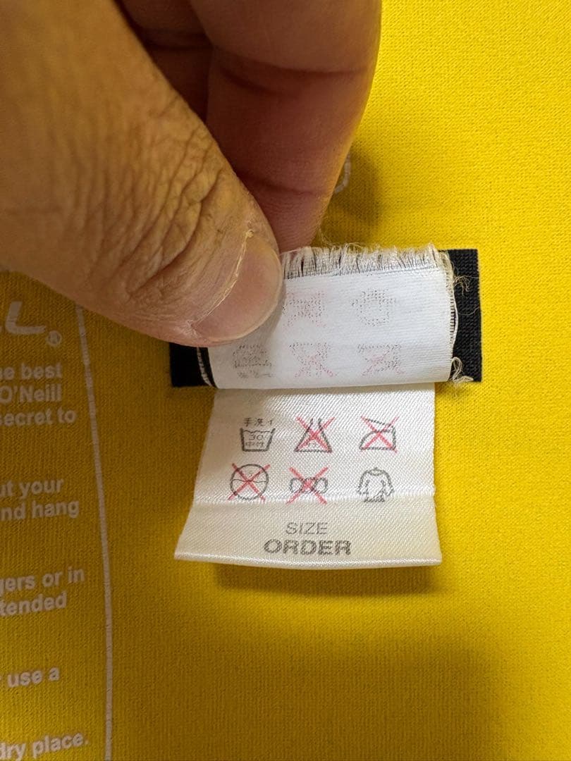 O'NEIL(オニール)ドライスーツ　rush セミドライ