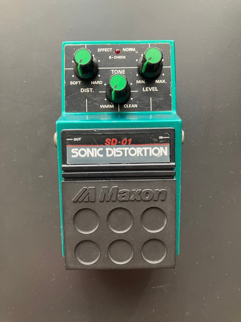 Maxon SD-01 Sonic Distortion ギター　エフェクター