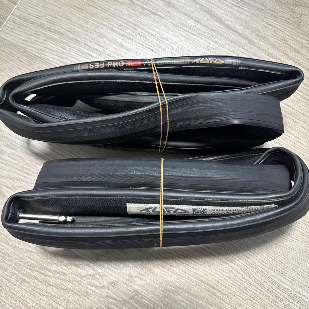 ほぼ未使用　tufo S33 PRO チューブラータイヤ 2本セット