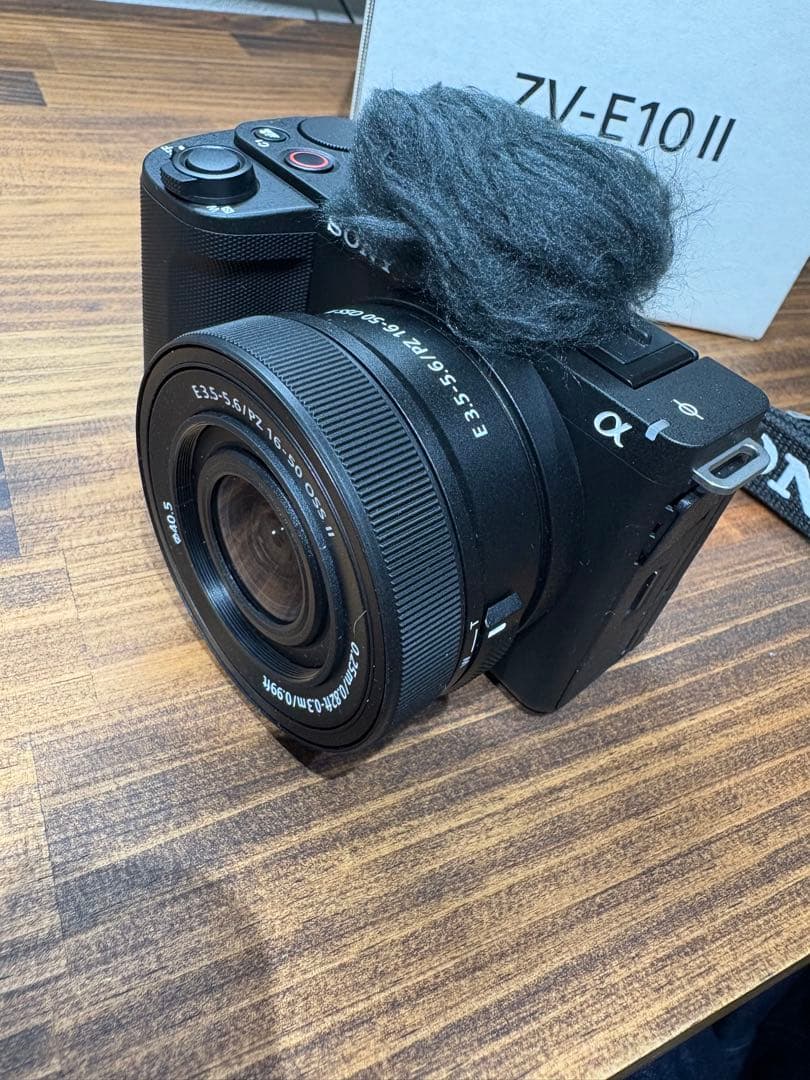 【新品未使用】Sony ZV-E10 II ミラーレスカメラ 16-50mm