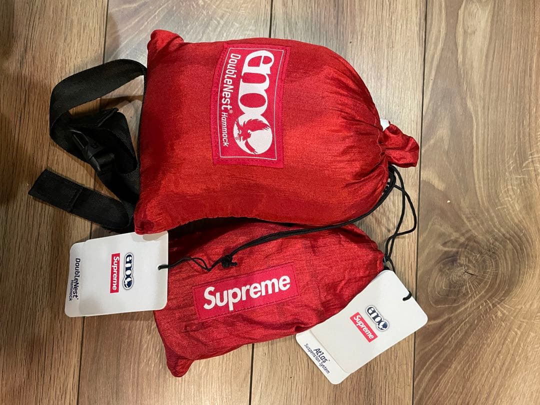 シュプリーム×イーノ ダブルネストハンモック Supreme赤