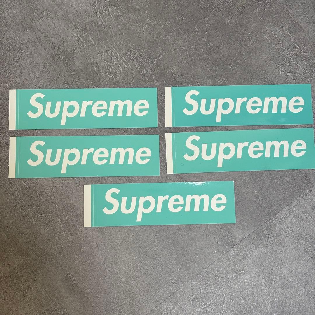 Supreme Tiffany & co. コラボ ステッカー５枚セット