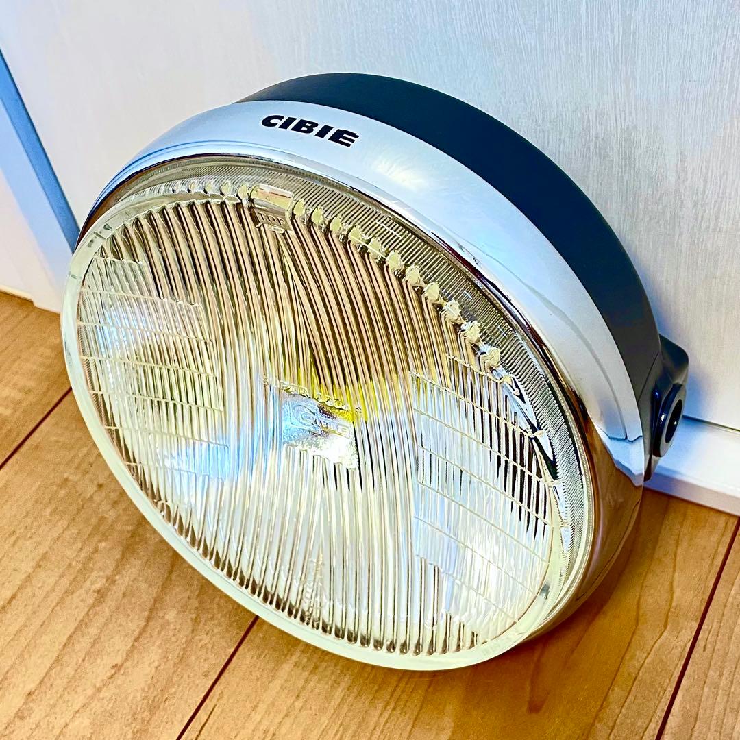 HHY！　当時物 シビエ 凹み ヘッドライト CIBIE