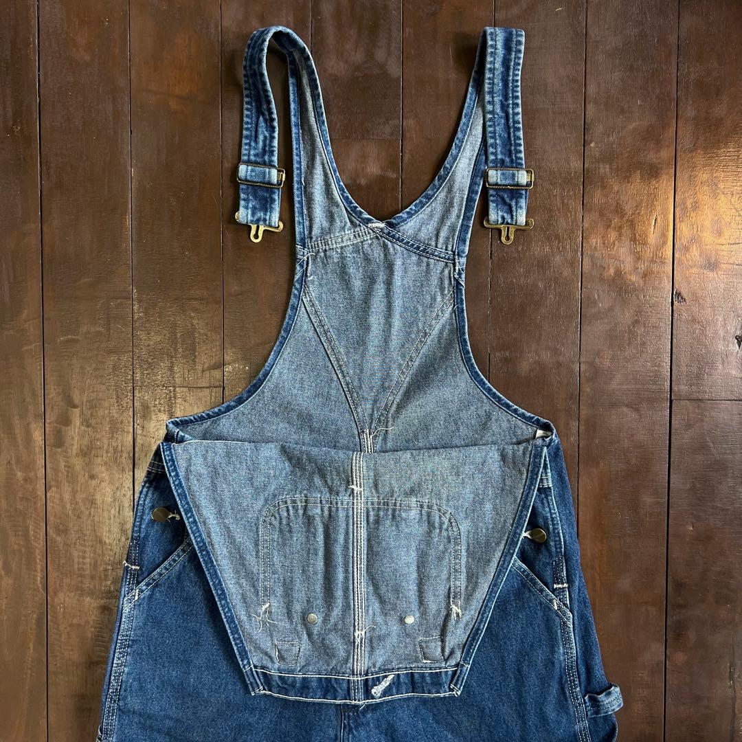 【Carhartt カーハート】 デニムオーバーオール XL ゆるだぼ y2k