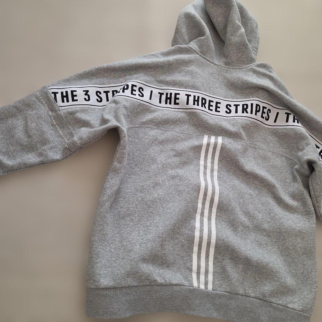 アディダス セットアップ L ジャージ 裏起毛 グレー メンズ