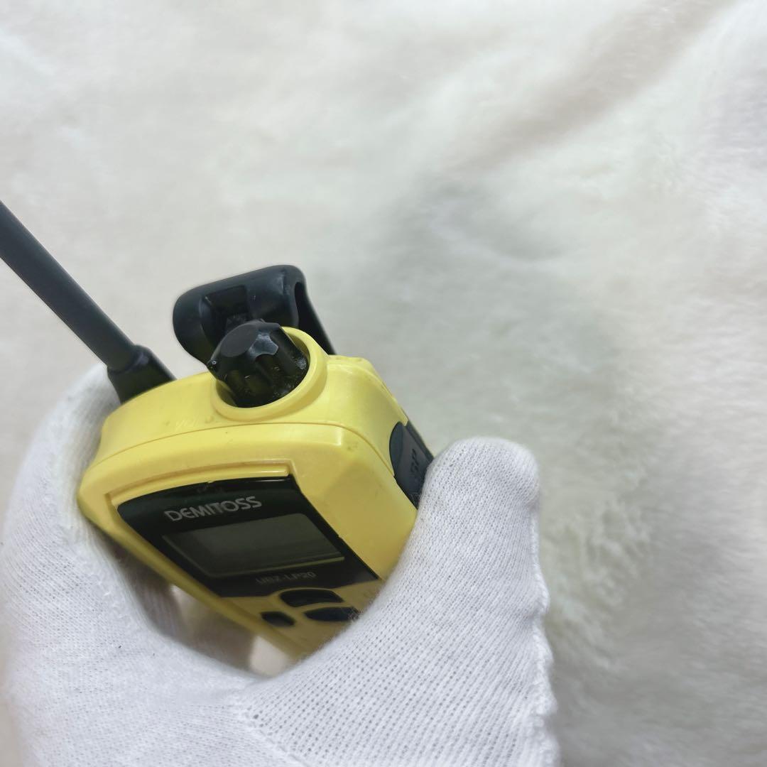 KENWOOD UBZ-LP20 トランシーバー　イエロー　付属品あり‼️