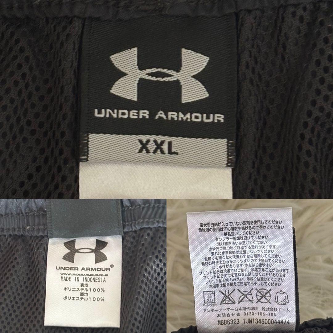 ✨️極美品 アンダーアーマー ランニングウェア 大きいサイズ XXL 黒 金