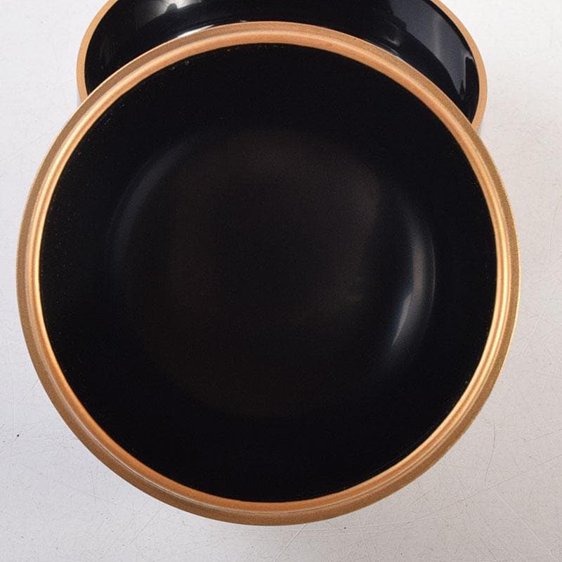 次吉。　茶道具　中村宗悦作　即中斎好　神路山　大棗　共布共箱　V　8316