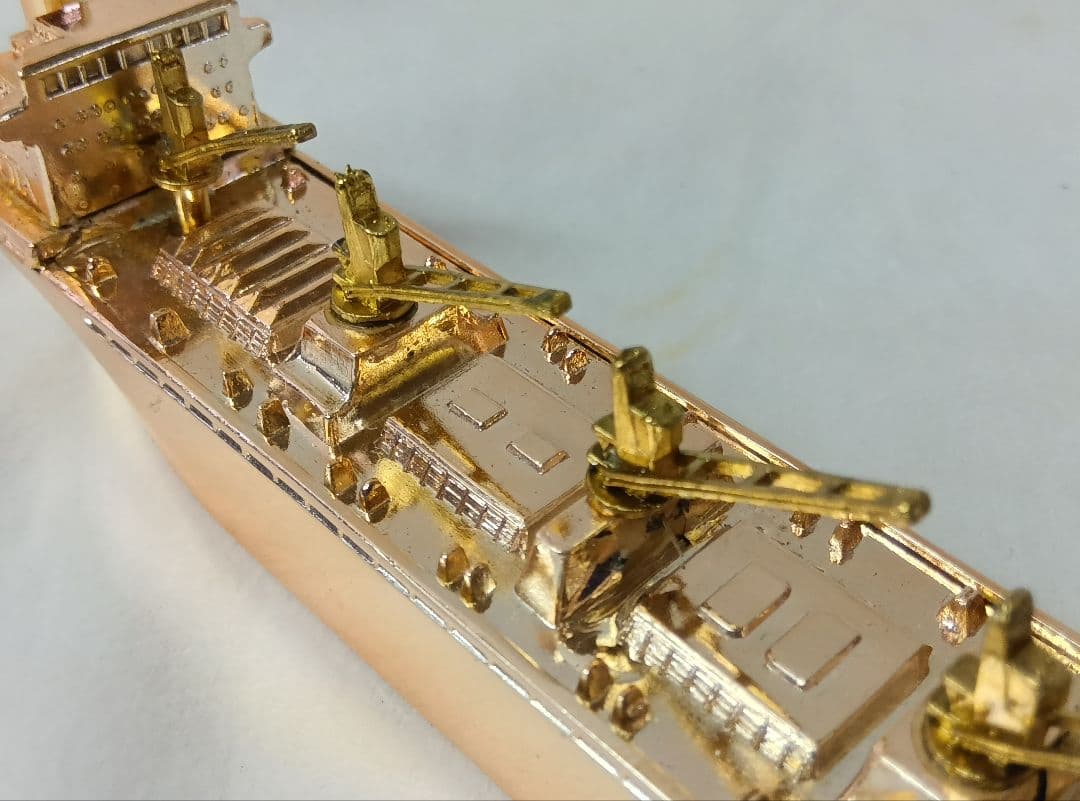 トヨタ　名古屋ワーフセンター 船の模型　貨物　日本製　金属製　第十九とよた丸