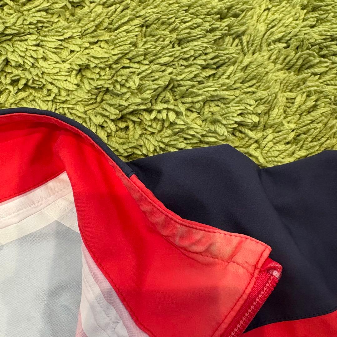 パーリーゲイツ PEARLYGATES レインウェア ジャケット 赤 サイズ0