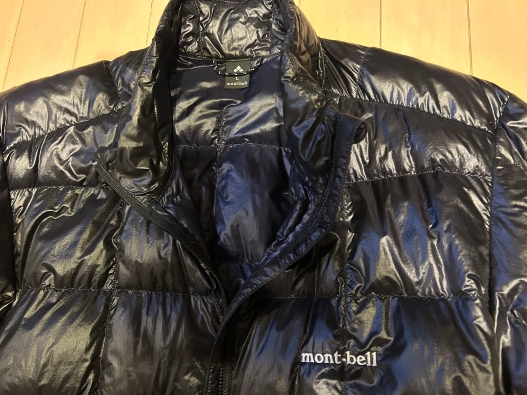 montbell ブラック ダウンジャケット L