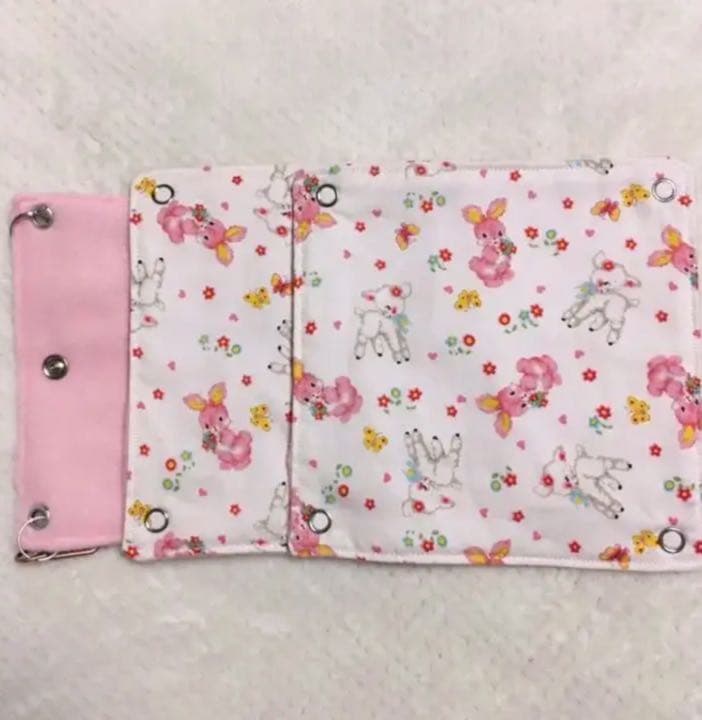 モモンガハウス（うさぎとヤギ）ピンク   秋（夏）春仕様  1850円